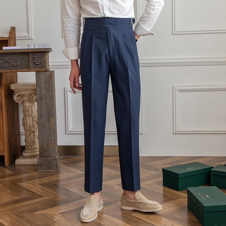 Heren Broek Casual met Gesp voor Dagelijks Gebruik