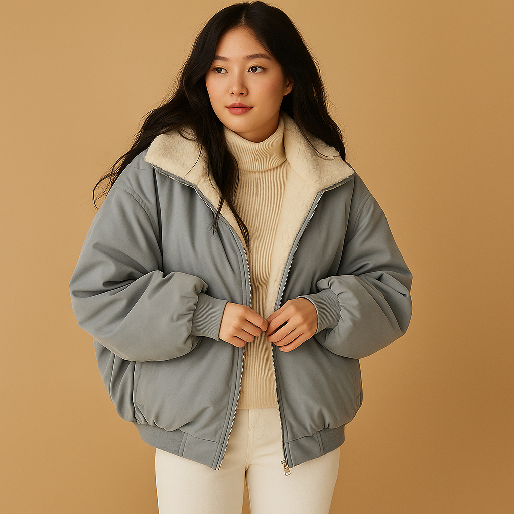 Dames Winterjas Warm Gevoerd met Afneembare Capuchon - Mode Vibes