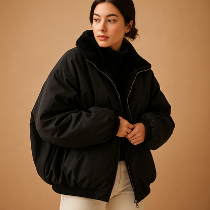 Kira Dames Winterjas | Warm Gevoerd met Afneembare Capuchon 3