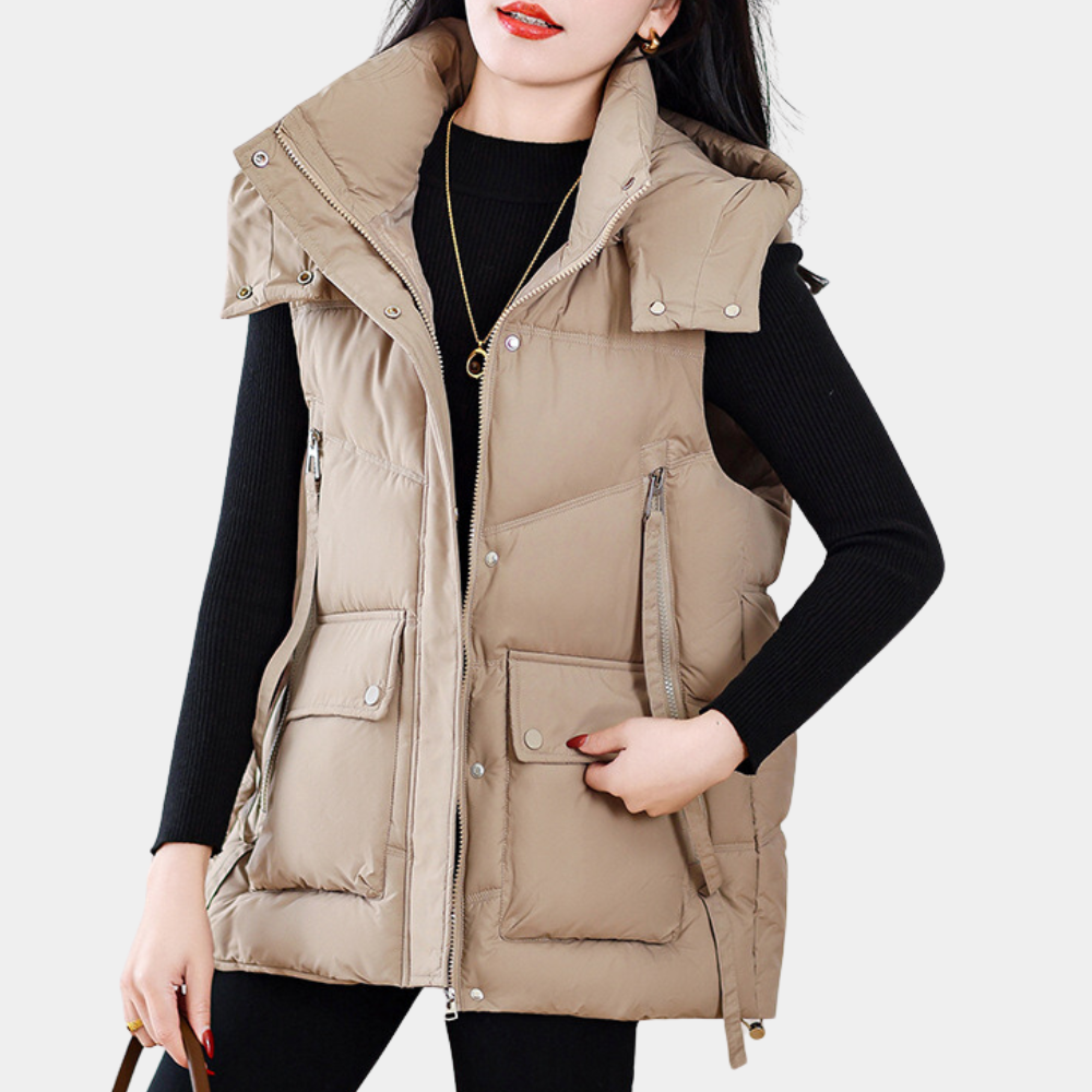 Dik Vest voor Vrouwen Warm en Stijlvol - Mode Vibes