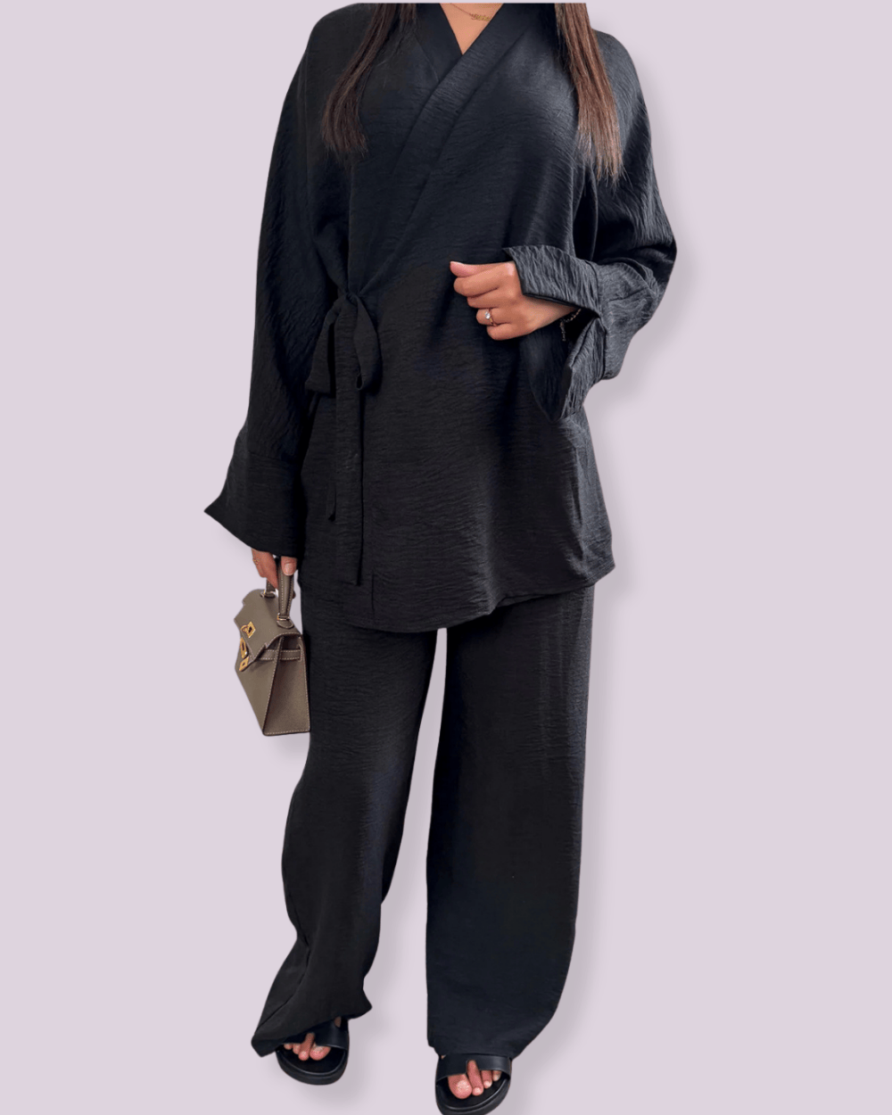 Dames Kimono Set Comfortabele Pasvorm - Mode Vibes
