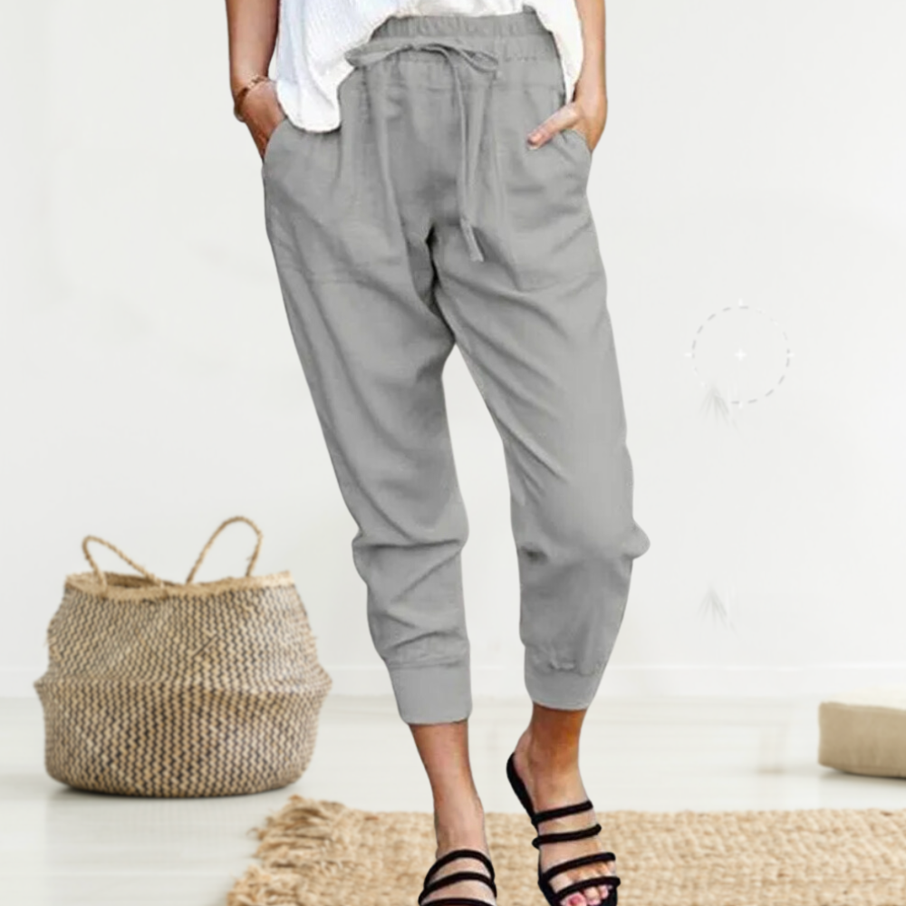 Comfortabele Mode Broek Jacinda Trendy Stijl