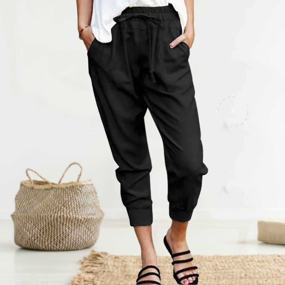 Comfortabele Mode Broek Jacinda Trendy Stijl