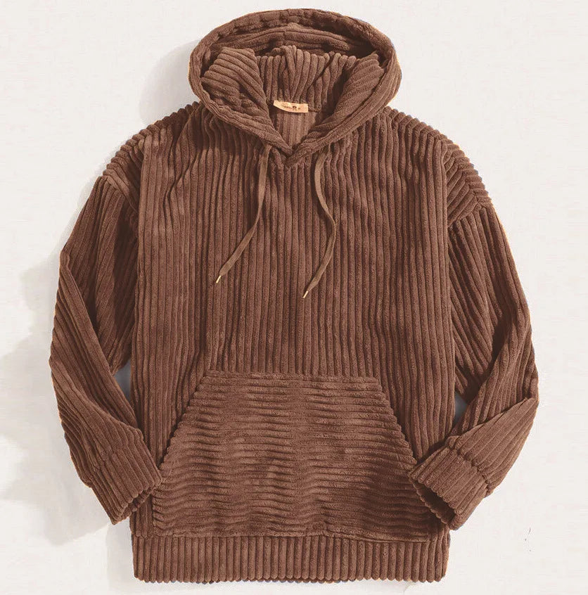 Kora Heren Hoodie | Oversized Corduroy, Casual Comfort 2