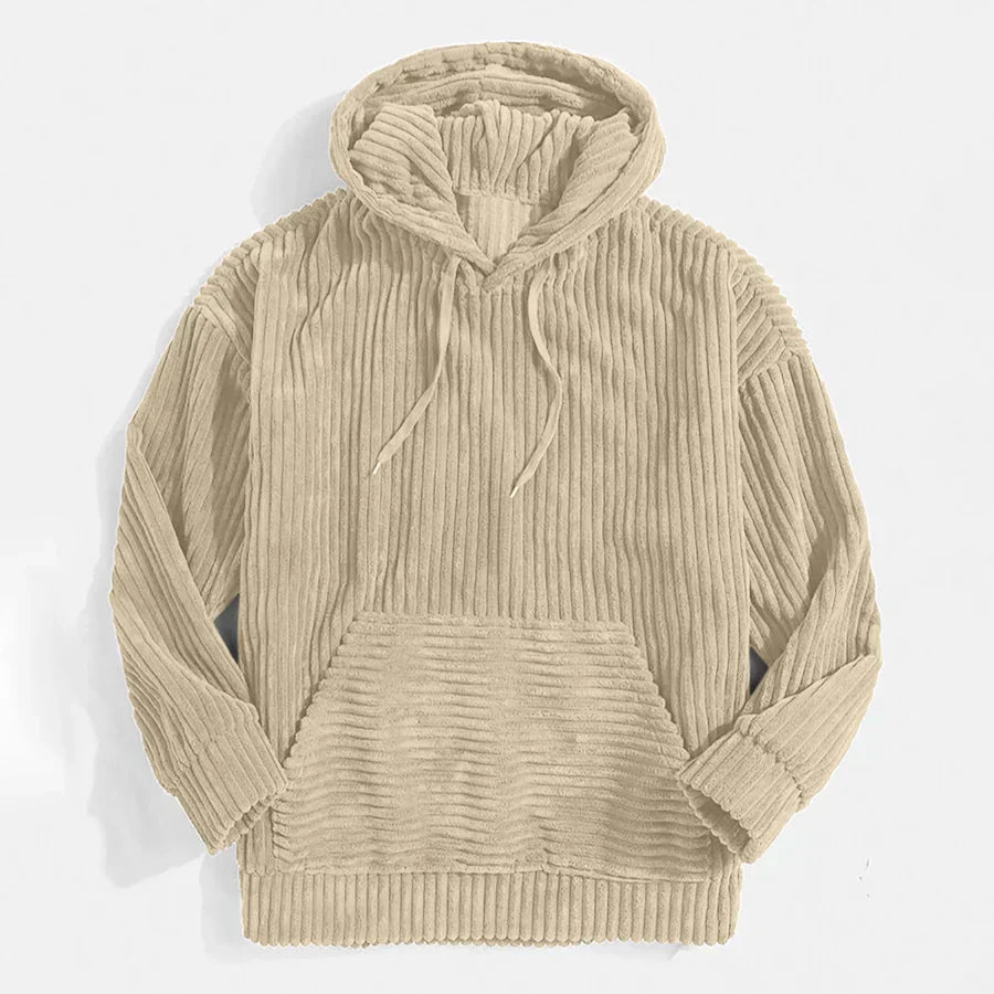 Kora Heren Hoodie | Oversized Corduroy, Casual Comfort 3