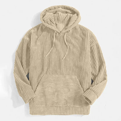 Kora Heren Hoodie | Oversized Corduroy, Casual Comfort 3