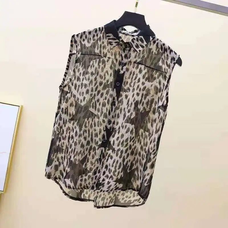 Stijlvolle Vrouw Temperamentvolle Zomer Polo-Neck Blouse