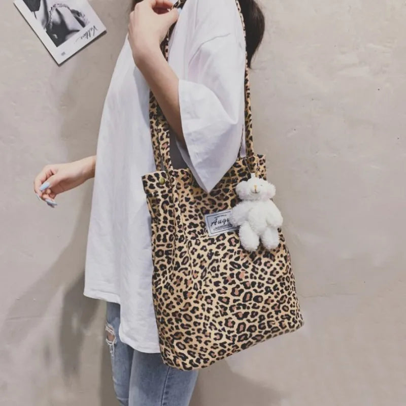 Luipaard Casual Tote Tas - Frisse Mode