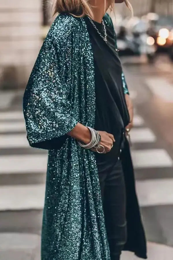 Luxueuze Kimono Zacht Glamour Design