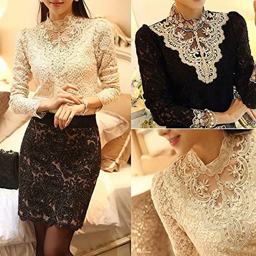 Kristin | Elegante camicetta a maniche lunghe