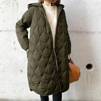 Dames Parka met Capuchon en Print