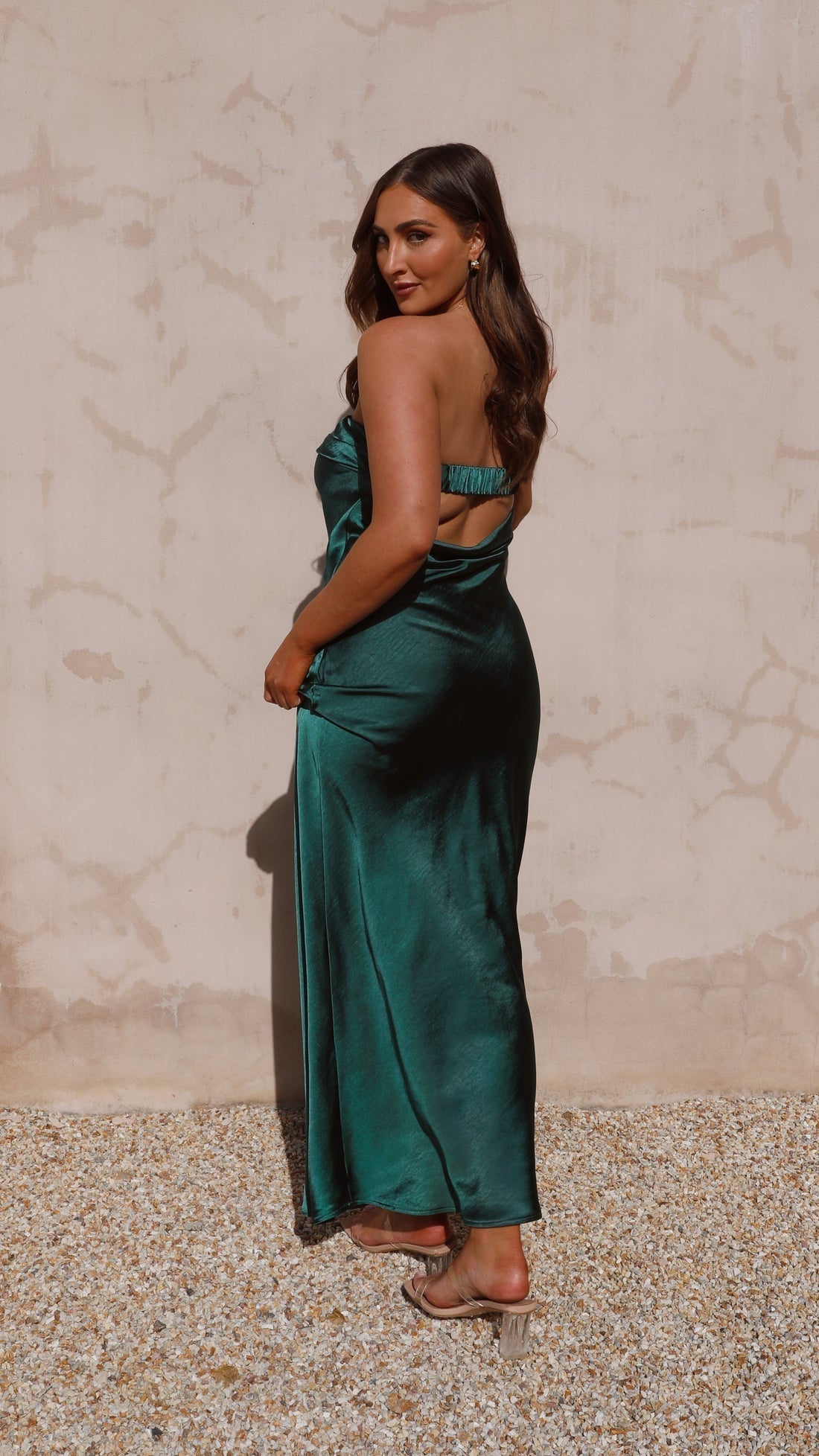 Strapless Jurk Elegante Snit Zomerjurk voor Vrouw