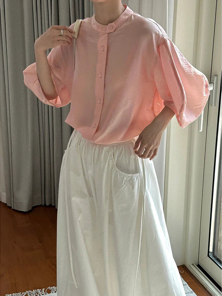 Zomerse Blouses Van LANMREM Voor Dames