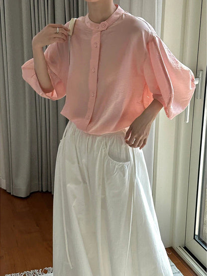 Zomerse Blouses Van LANMREM Voor Dames