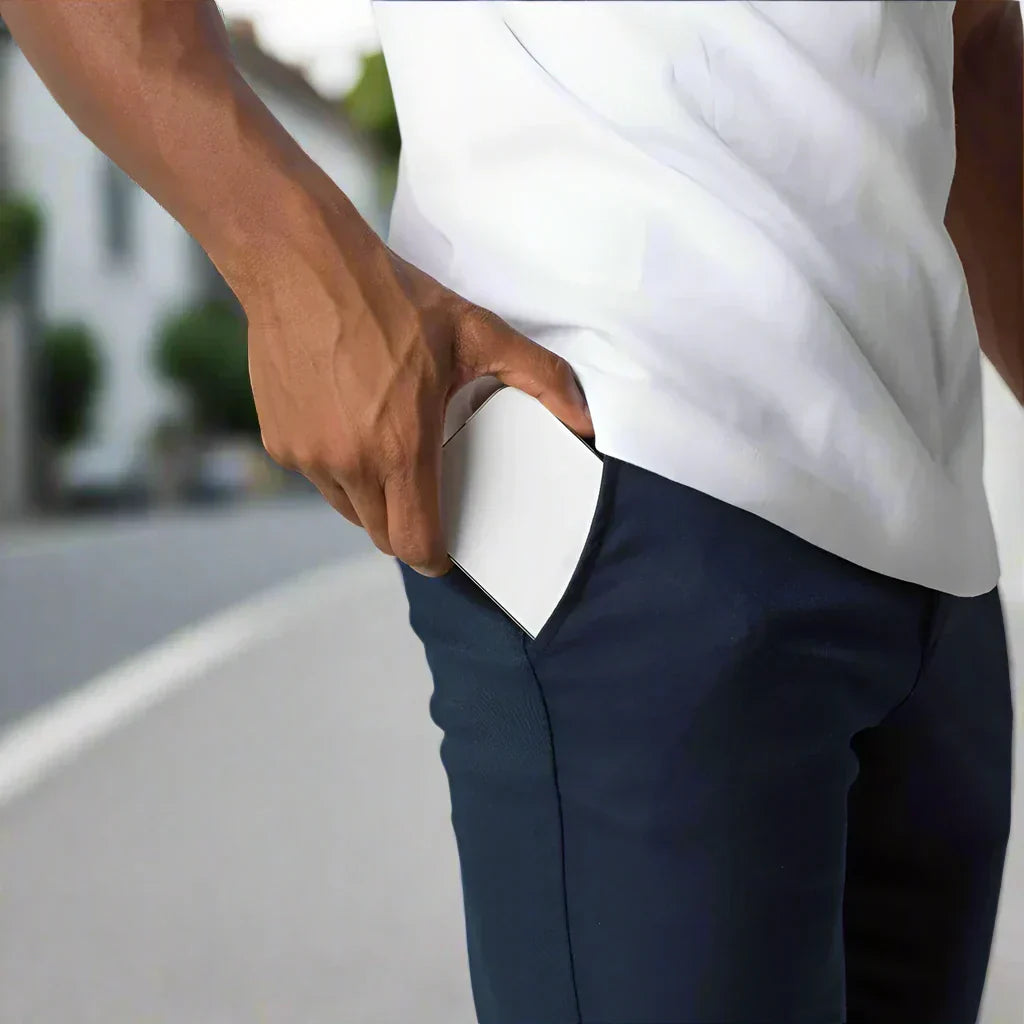 Stretch Broek Slim Fit voor Mannen Stijlvol Design