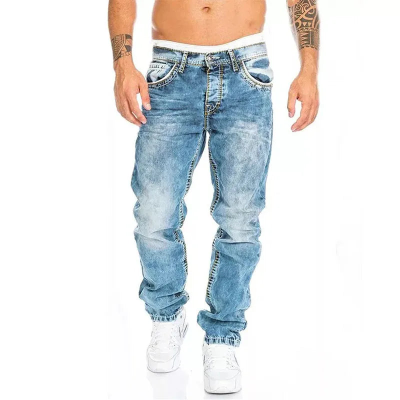 Heren Baggy Jeans Losse Fit Casual Stijl