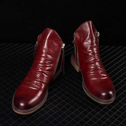 Leren Chelsea Boots Klassiek Design voor Mannen