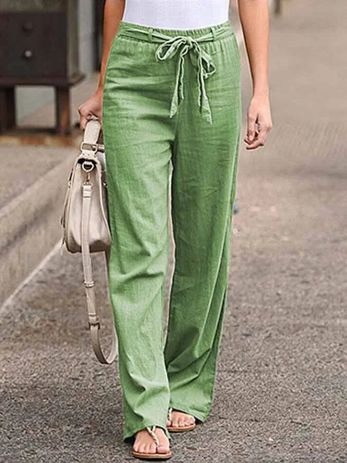 Claudia | Pantaloni in lino per donna