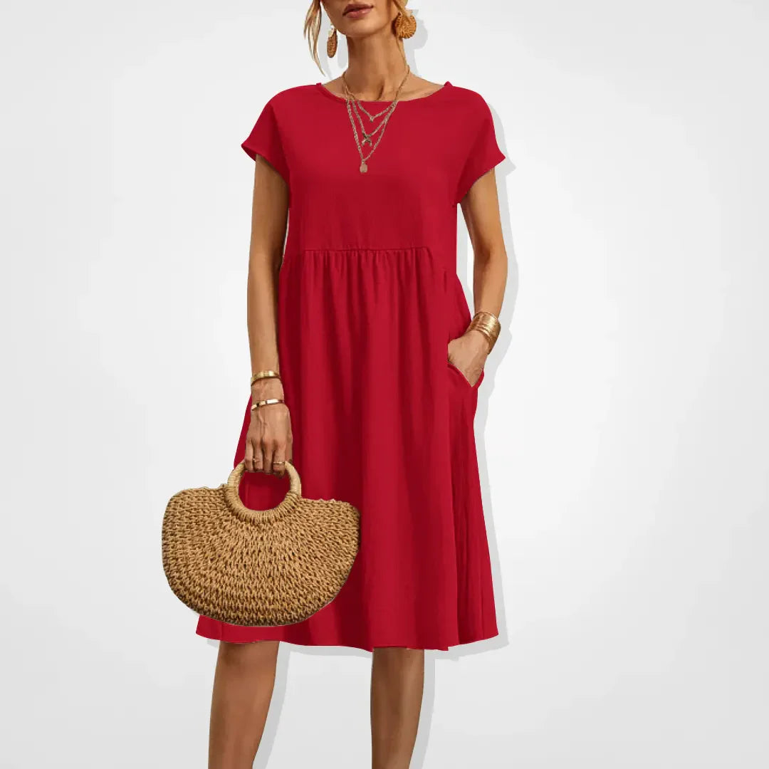 ZomerLuxe | Stijlvolle Dames Zomerjurk | Comfortabel en Elegant