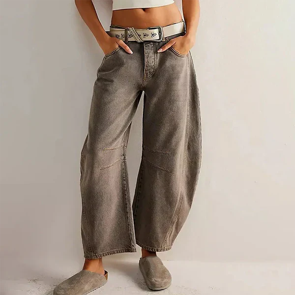 Dames Spijkerbroek Halfhoge Skinny Fit
