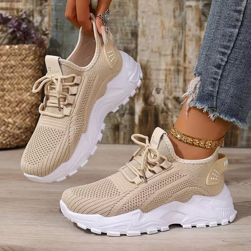 Lage Sneakers Dames | Instapgemak & Ademend Comfort