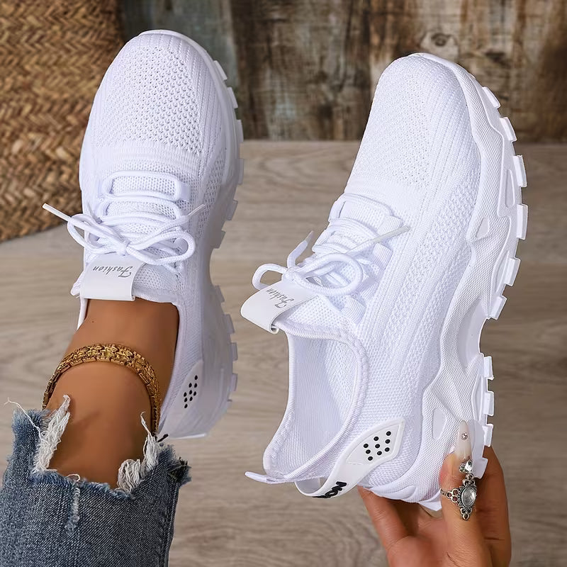Dames Sneakers Lage Zool Comfortabel Ademend - Mode Vibes