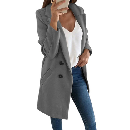 Lale | Blazer lungo moderno e comodo 4