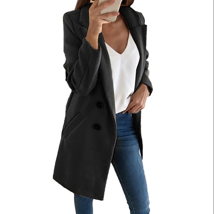 Lale | Blazer lungo moderno e comodo 5