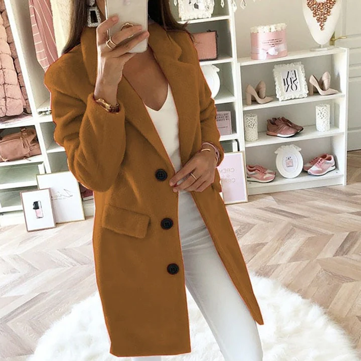 Lale | Lange Dames Blazer – Elegant, Modern & Comfortabel 1