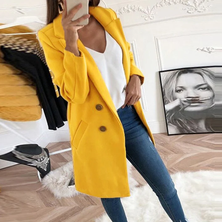 Lale | Lange Dames Blazer – Elegant, Modern & Comfortabel 3