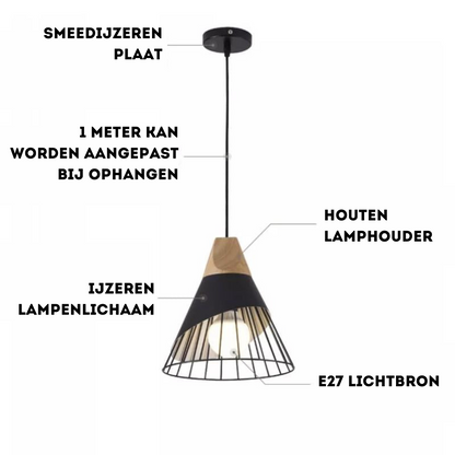 Industriële Hanglamp Scandinavisch Design Modern