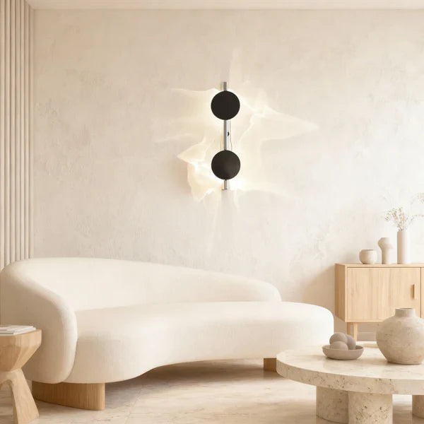 Wandlamp Sculpturaal Design Warm - Mode Vibes
