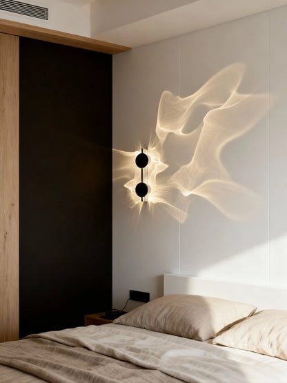 Wandlamp Sculpturaal Design Warm