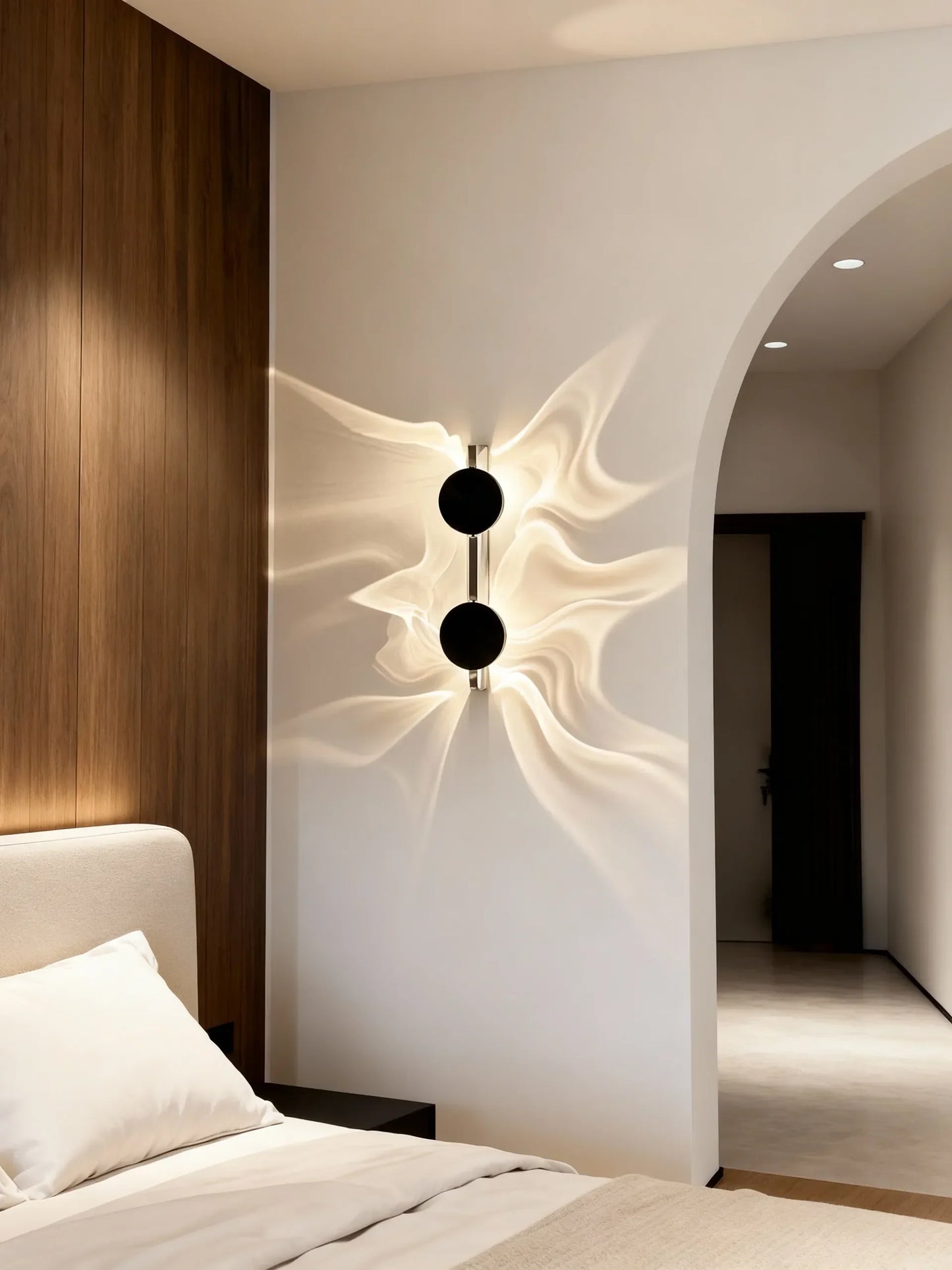 Wandlamp Sculpturaal Design Warm