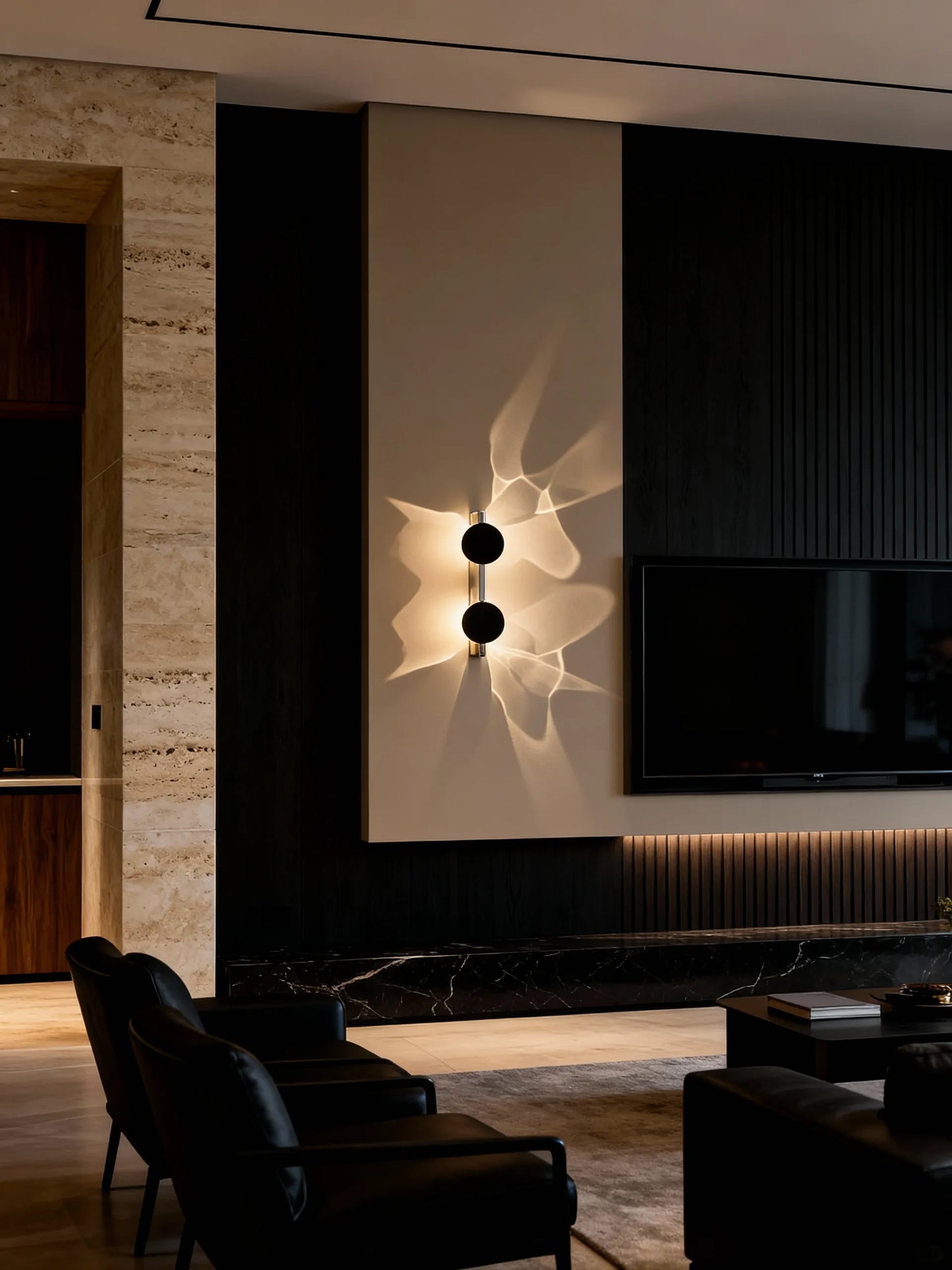 Wandlamp Sculpturaal Design Warm