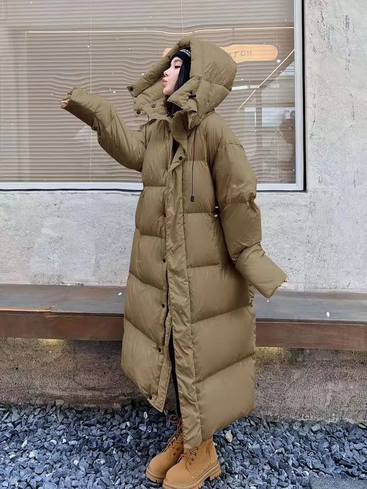Damesjas Winter Gewatteerd met Capuchon Waterdicht Warm - Mode Vibes