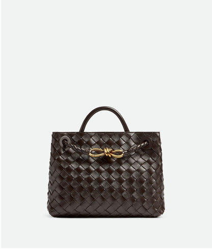 Geweven Vegan Leren Shopper – Tijdloze Stijl en Duurzaam Design
