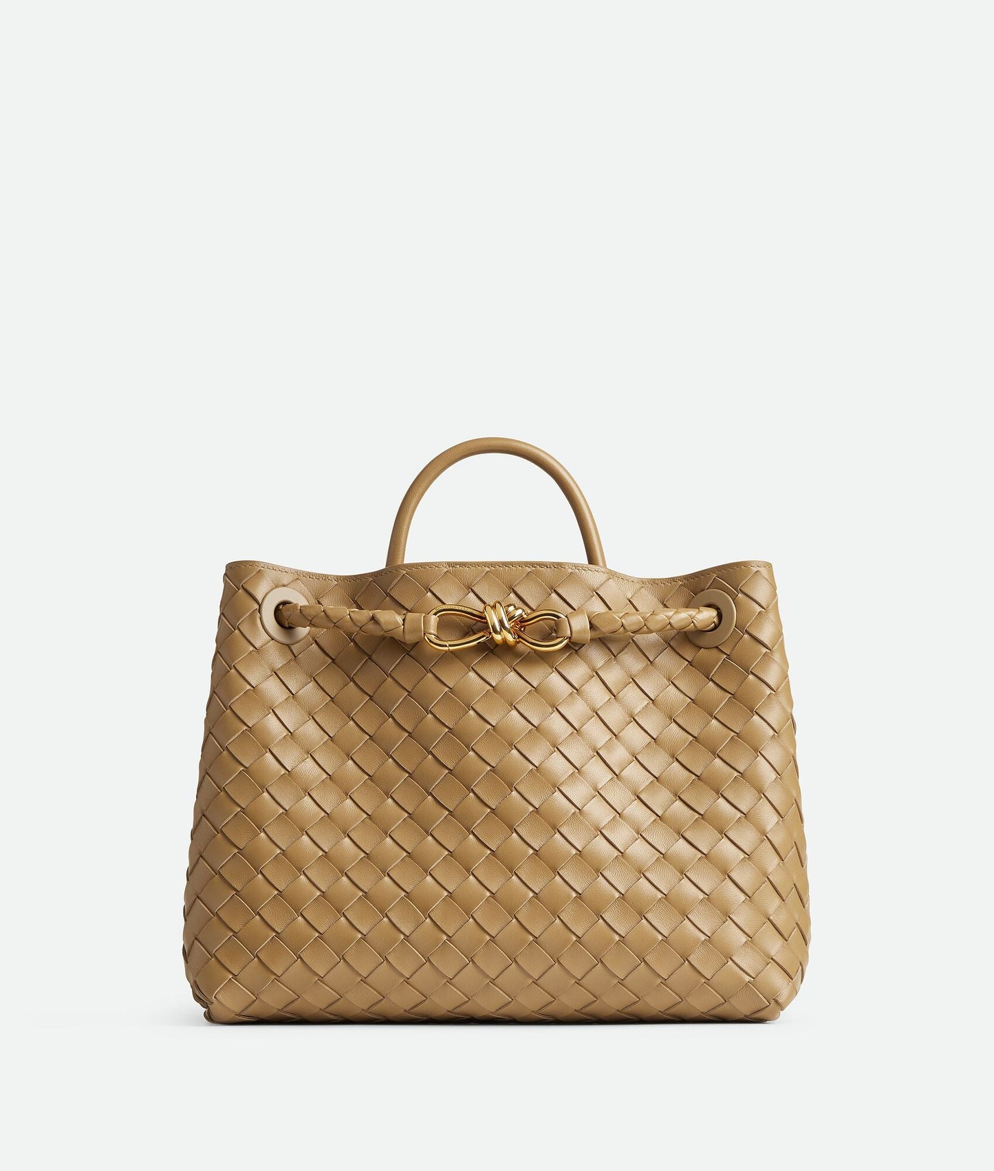 Geweven Vegan Leren Shopper – Tijdloze Stijl en Duurzaam Design