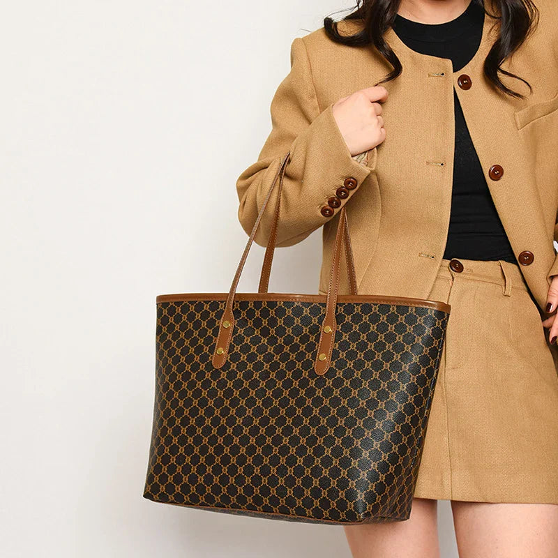 Luxe Leren Schoudertas – Elegante Uitstraling Voor Elke Gelegenheid