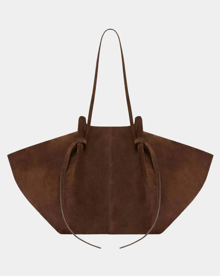 Vegan Suède Shopper Tas – Stijlvol, Ruim en Duurzaam