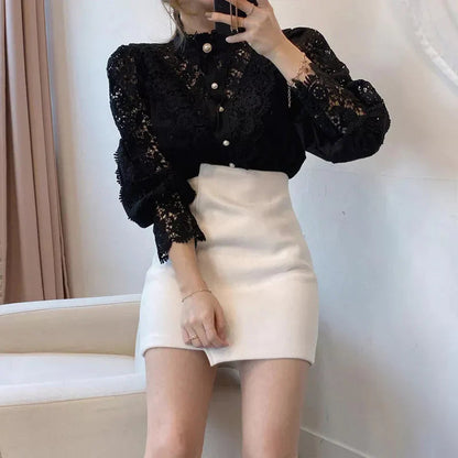 Lea | Elegantie Bloemen Blouse