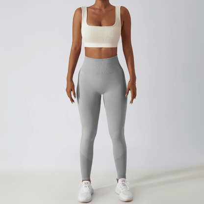 Dames Sportlegging High Waist Elastisch Flexibel