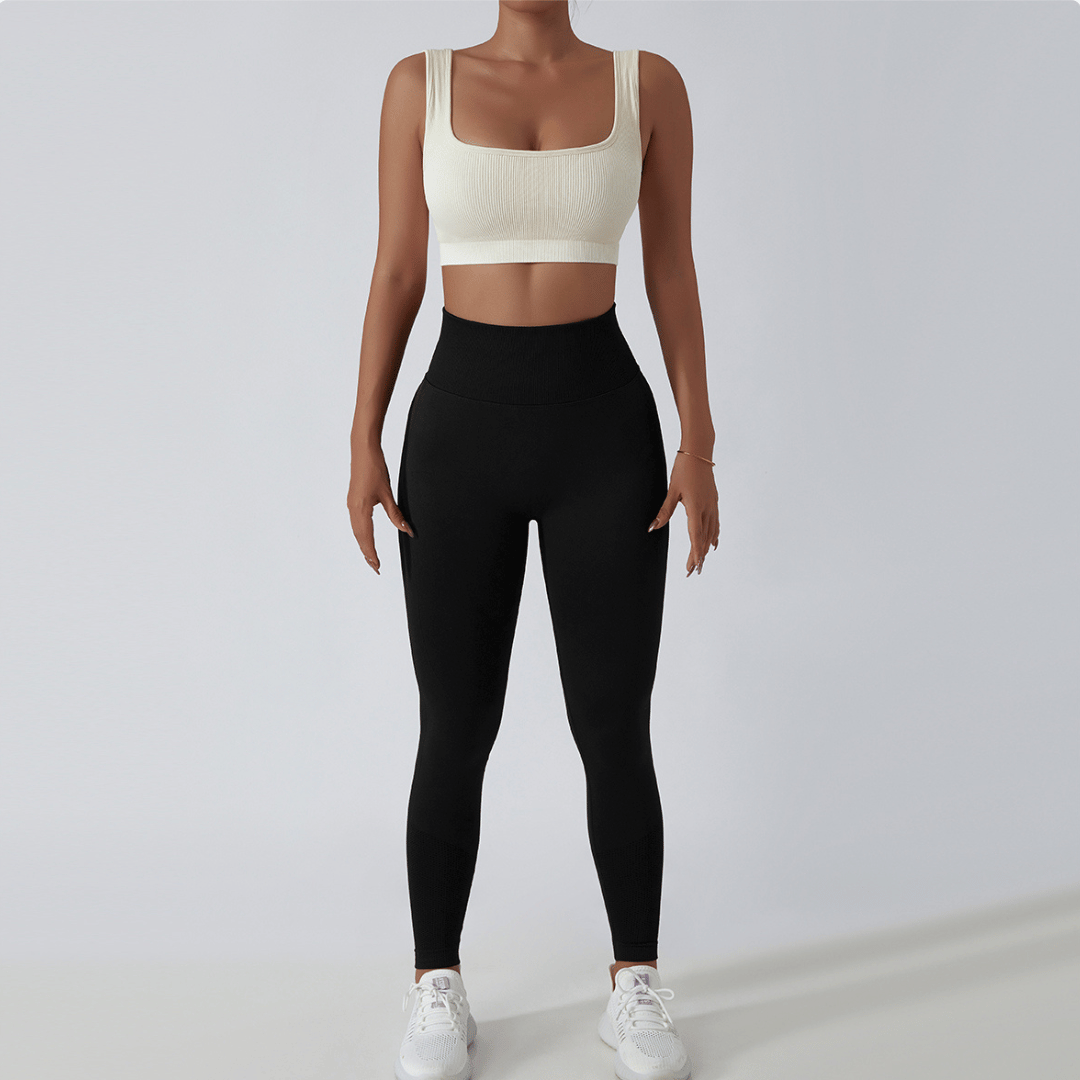 Dames Sportlegging High Waist Elastisch Flexibel