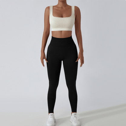 Dames Sportlegging High Waist Elastisch Flexibel