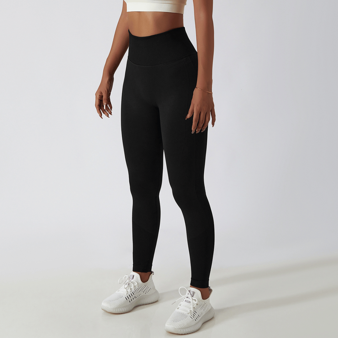 Dames Sportlegging High Waist Elastisch Flexibel