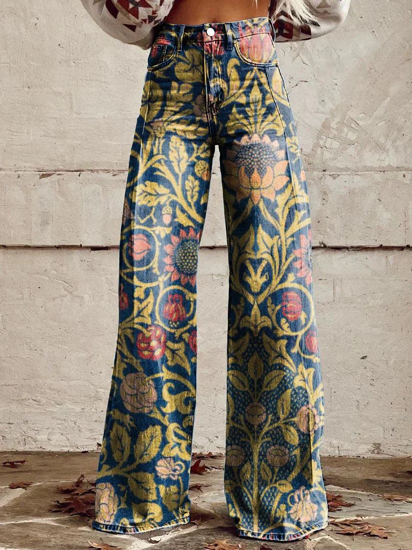 Lena | Comfortabele en Luchtige Wijde Jeans 4