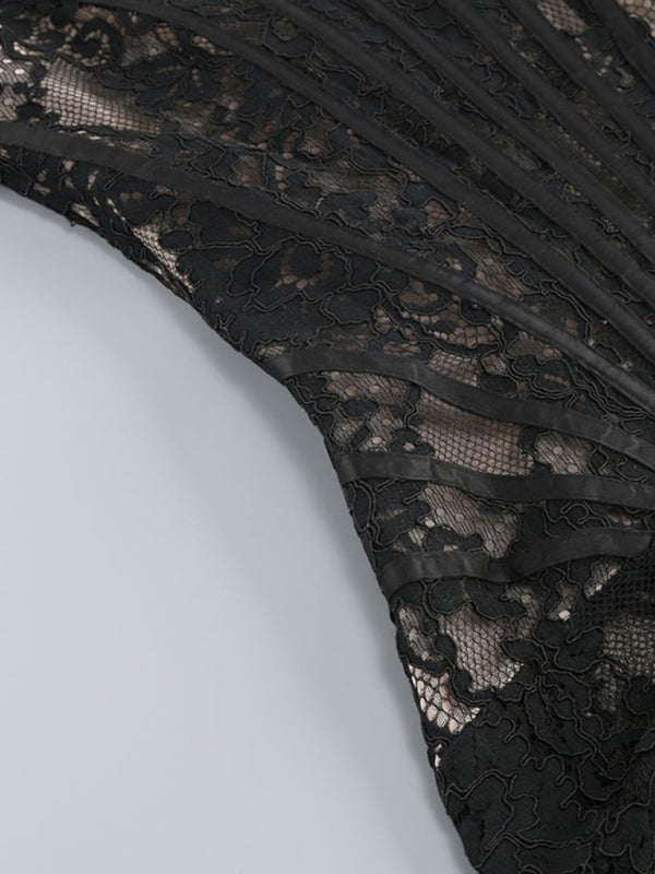 Lena | Elegante mini abito con design a corsetto