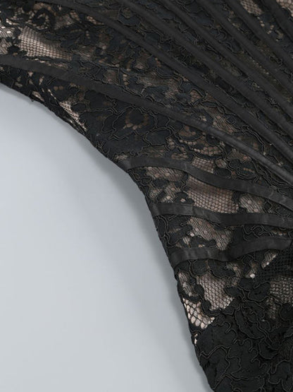 Lena | Elegante mini abito con design a corsetto