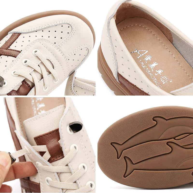 RoyalStride Lente Lederen Casual Schoenen