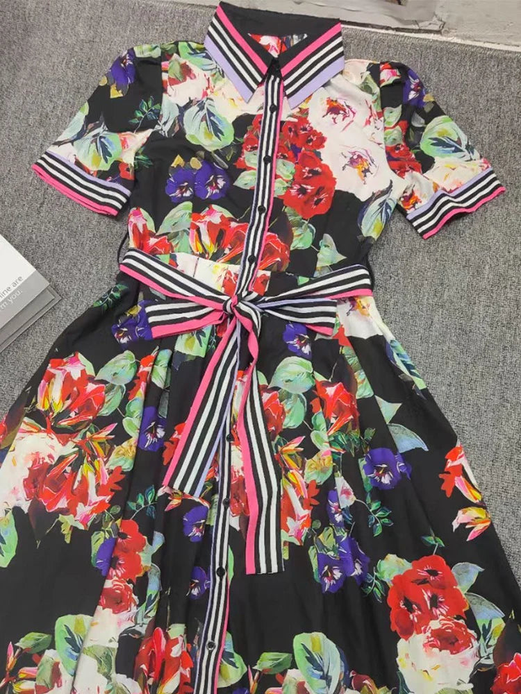 Prachtige Prisma Zomerjurk